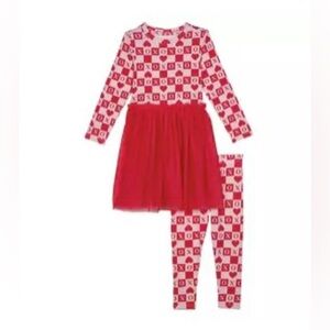 Aldi Toddler Valentine’s Day Set - NWT - Pink & Red Hearts